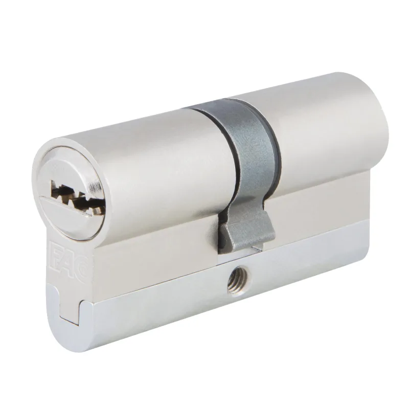 Bombin para cerradura fac rk de 35 + 35 mm cromado