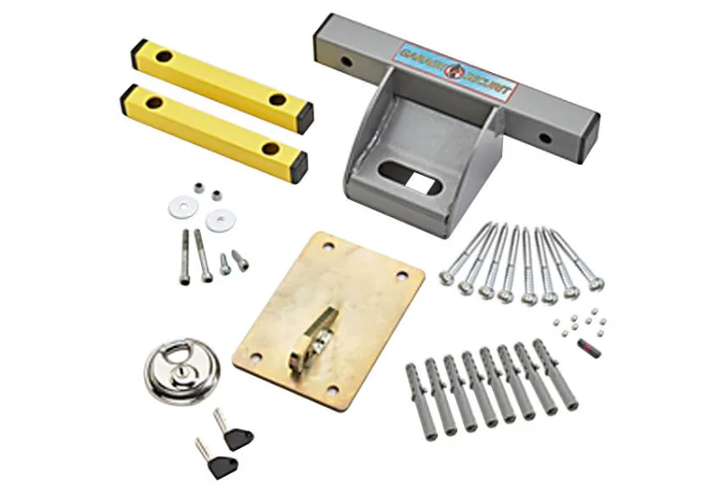 Cerrojo de seguridad mottez de 100 mm ancho gris plata