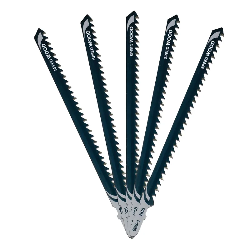 5 hoja de sierra calar ,vástago en t, madera ,corte grueso de 152 mm dewalt