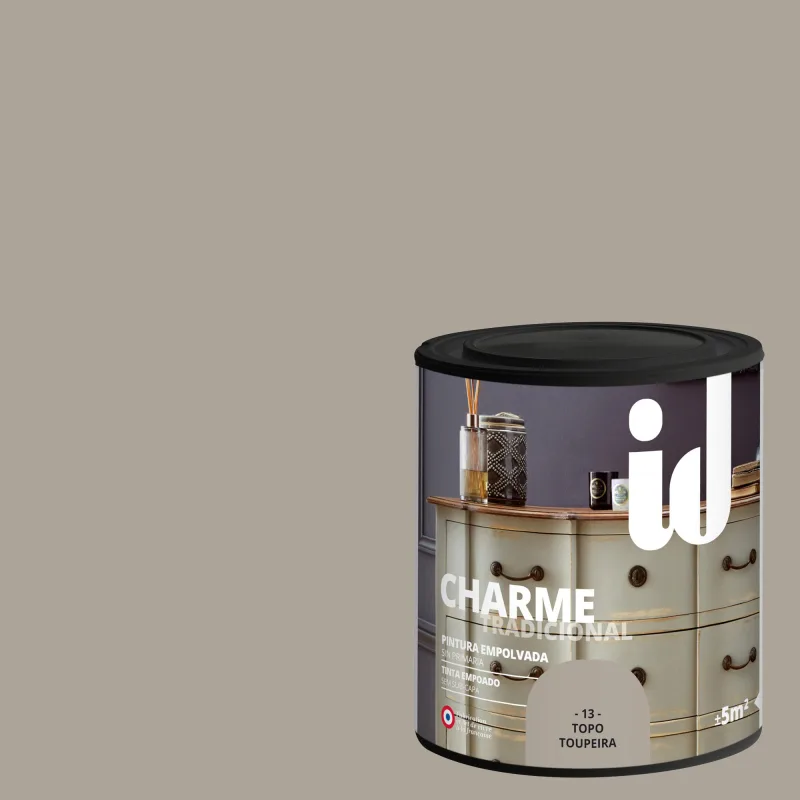 Pintura mueble y objeto id 0.5 l marrón multisoporte