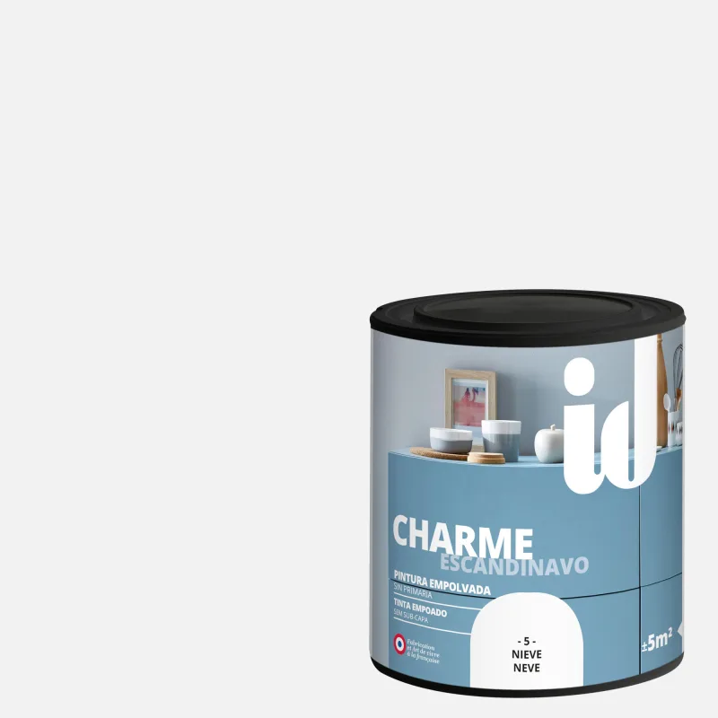 Pintura mueble y objeto id 0.5 l blanco multisoporte