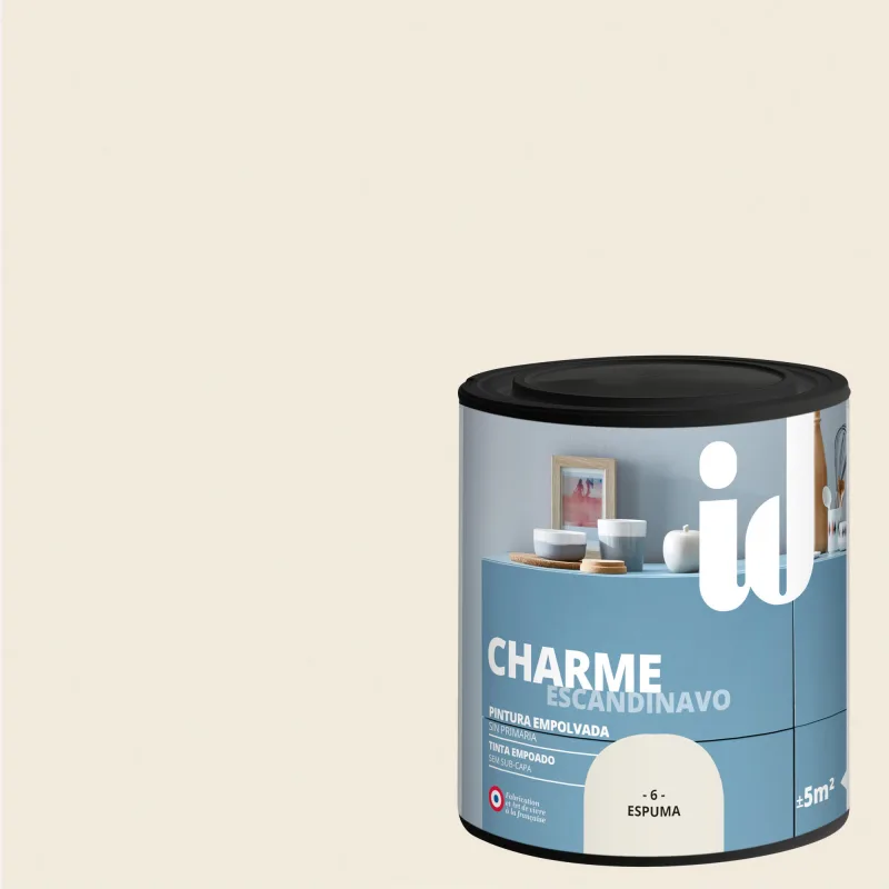 Pintura mueble y objeto id 0.5 l beige multisoporte