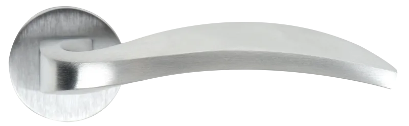 Juego de manilla con roseta rodez de zamak cromado satinado