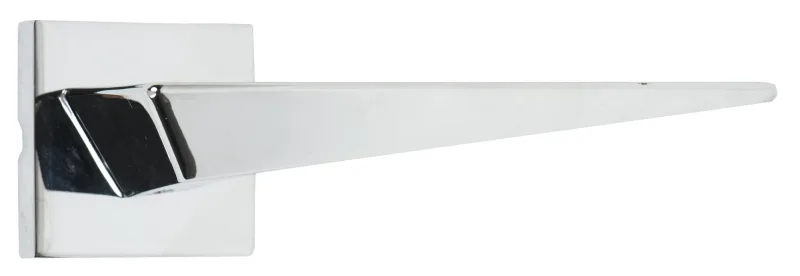 Juego de manilla con roseta bosco de zamak cromado brillante