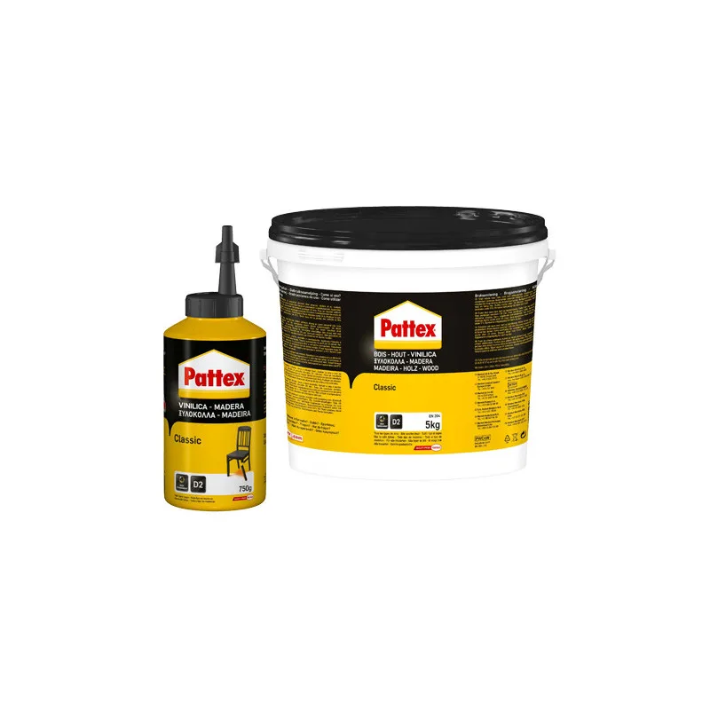 Pattex vinyl classic 5 kg – adhesivo universal para madera y papel