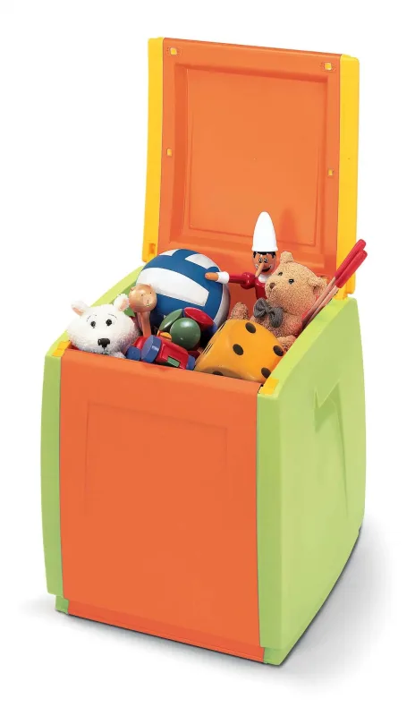 Baúl infantil in&out 57x54x54 cm 120l multicolor