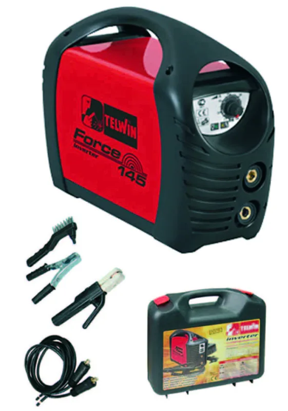 Inverter fuerza 145 telwin voltios 230 a 125 accesorios soldadora