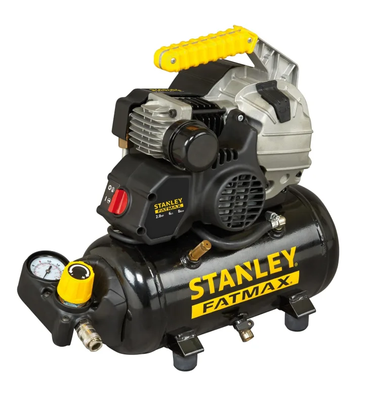 Compresor aceite stanley fatmax hy227/8/6e de 2 cv y l de depósito