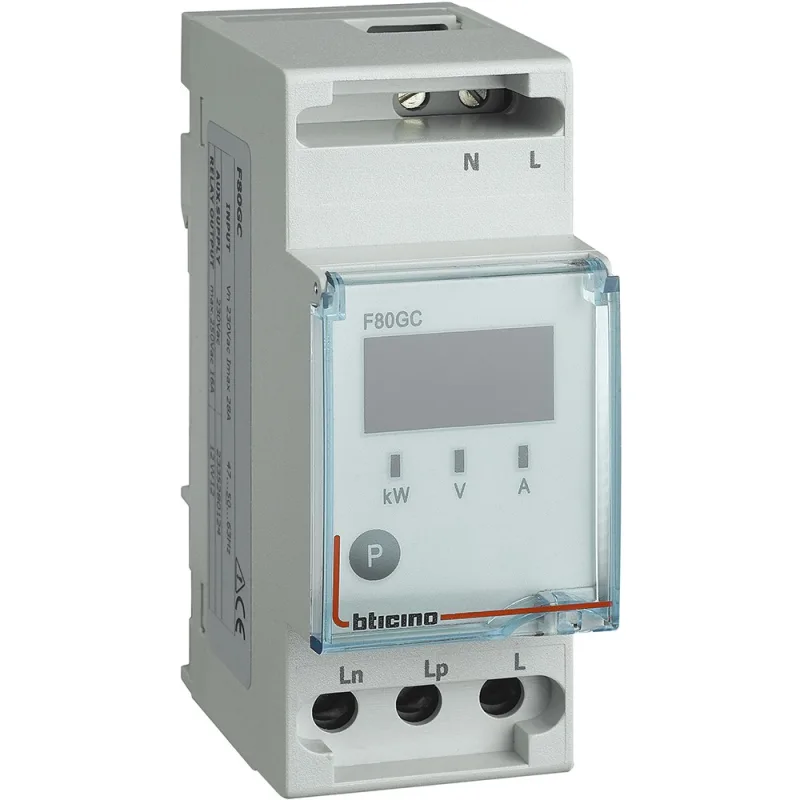 Módulo bticino para la gestión de cargas