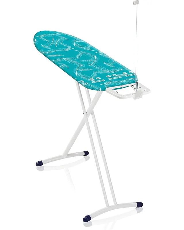 Tabla de planchar leifheit 72563 premium m sin electrónica, metálica, en tela azul