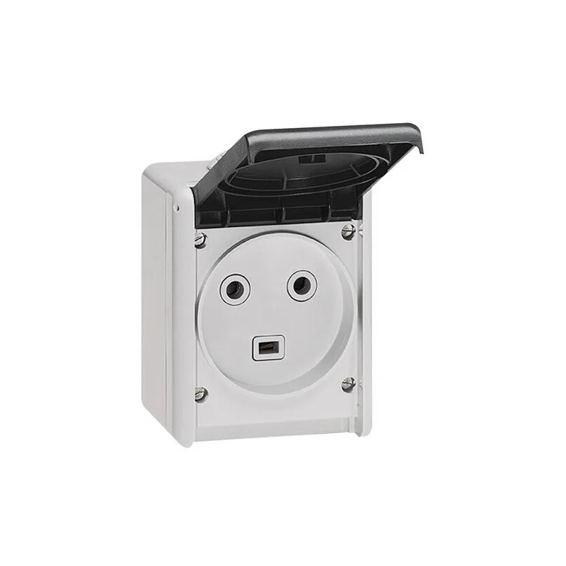 Legrand 055872 base de superficie estanca 2p+t 32a con persiana