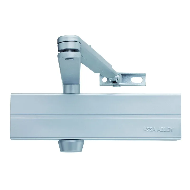 Cierrapuertas vachette dc 140 plata p1 - fuerza 2/3/4/5 - brazo de compás - 24506000