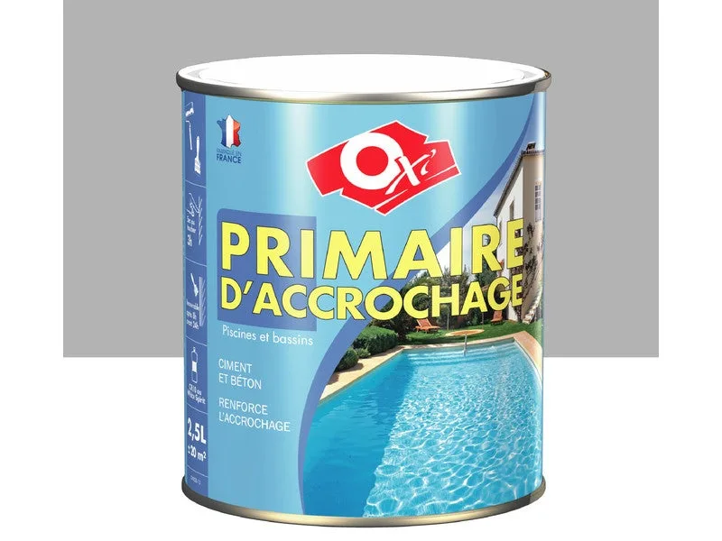Imprimación para estanques y piscinas al aire libre oxytol, gris, 2,5 l
