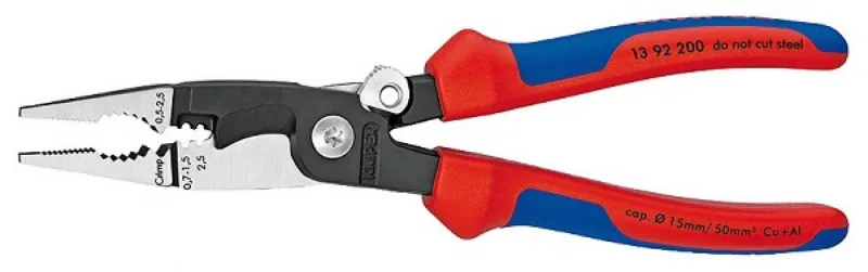Alicate multifunción para instalaciones eléctricas