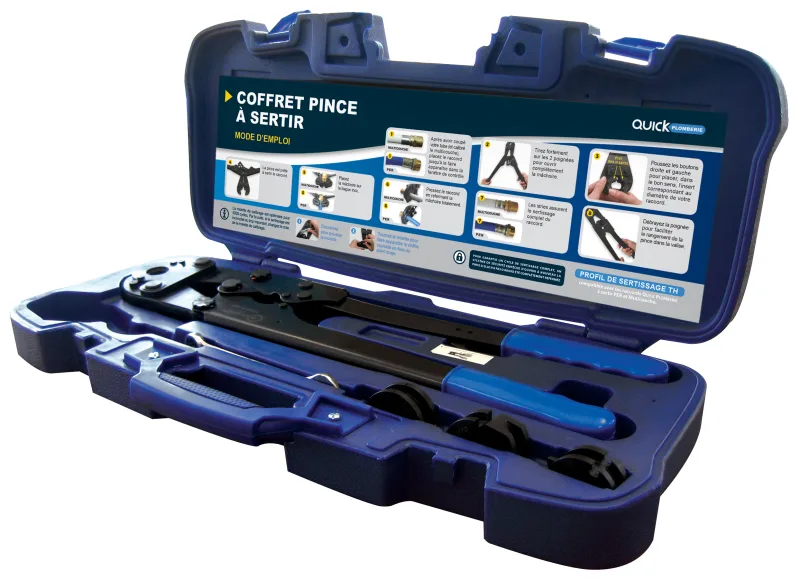 Prensa multicapa en caja ø12-16-20-26 quick plomberie