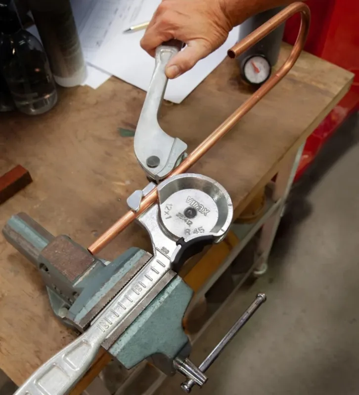 Virax alicates para curvar aluminio øext tubo 16 mm radio de curvatura 60 mm - 251416