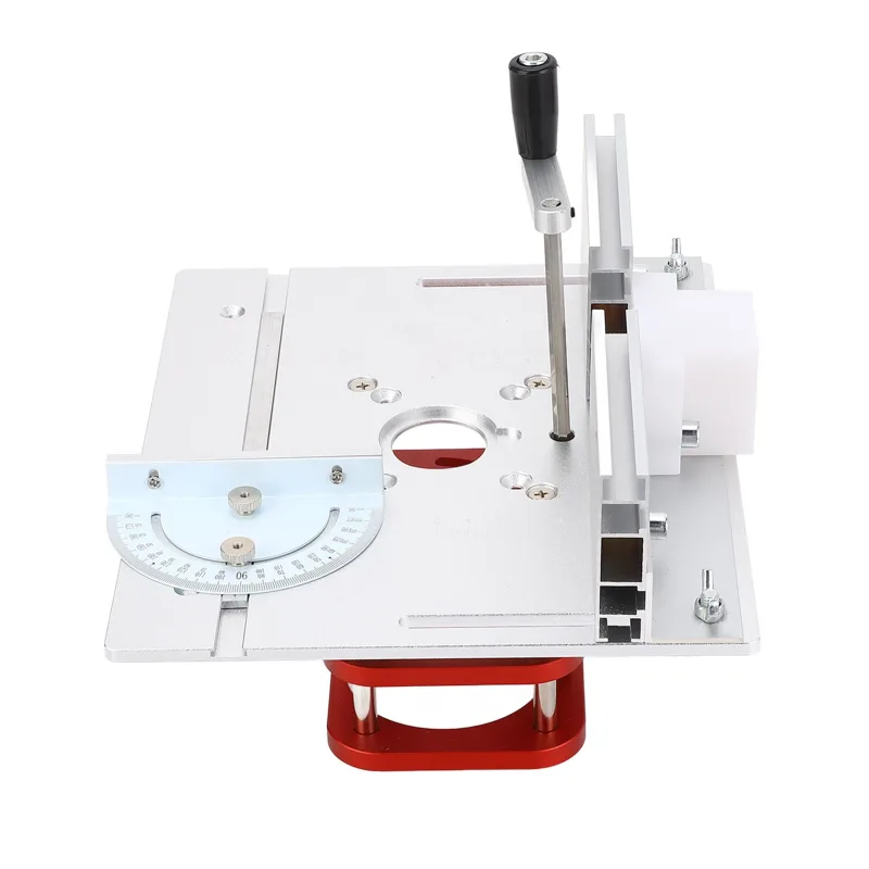 Base elevadora invertida para carpintería, placa de aluminio invertida para máquina de grabado c8, carrera de 51 mm, kit manual apto para grabado