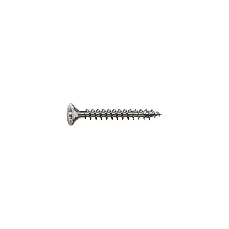 Spax t-star más cabeza fresada/testa svasat torx t30 inoxidable a2 6x120 roscado en 638