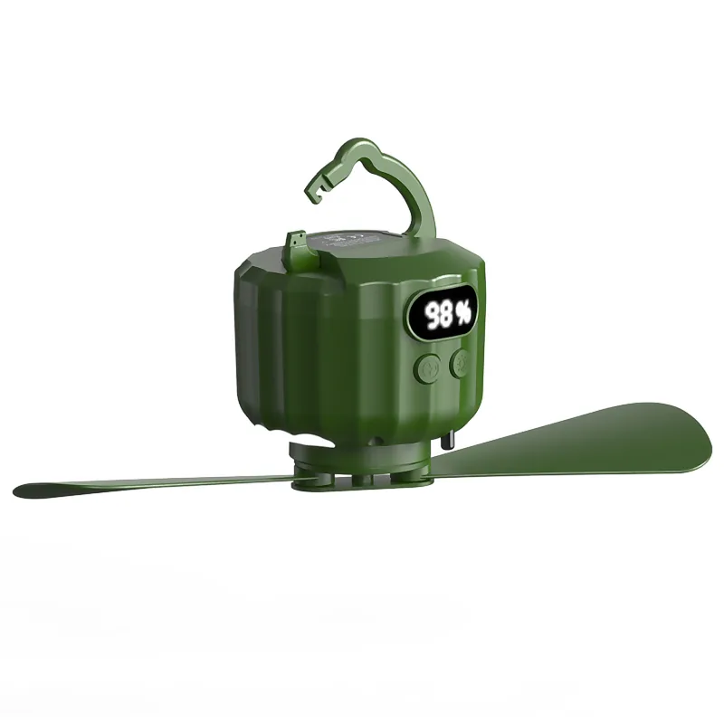 Ventilador p15 con motor sin escobillas, led con 12 luces, 3 velocidades, 3 niveles de luz y 3 temporizadores. incluye mando, aspas desmontables.