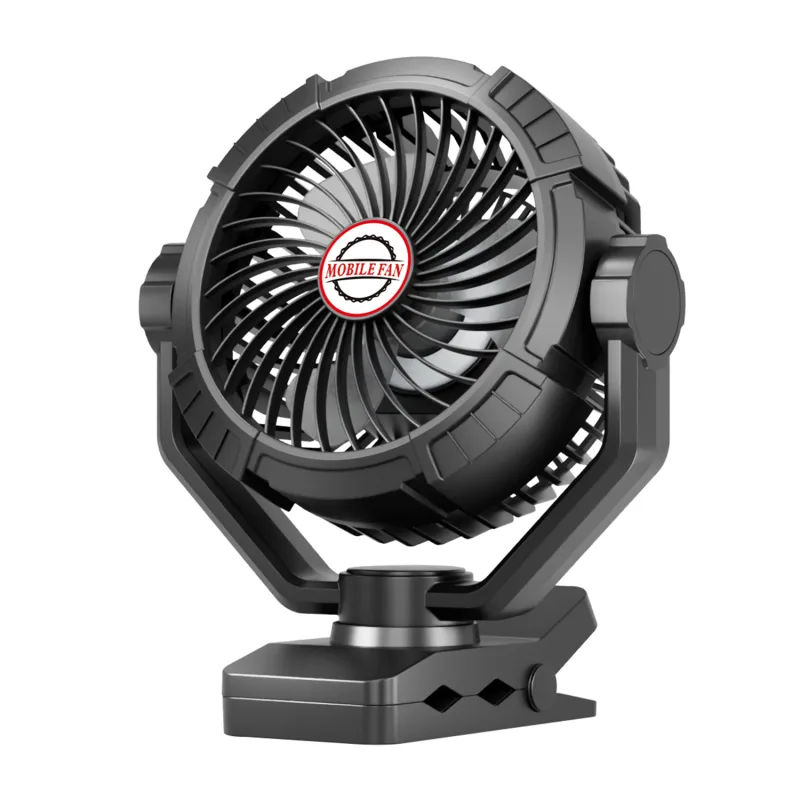 Ventilador s01 con motor sin escobillas, led con 8 luces, 4 velocidades, 3 niveles de luz y temporizador. ángulo ajustable de 180º con oscilación.