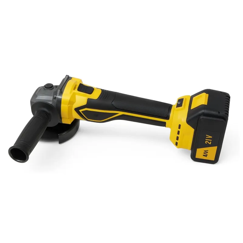 Amoladora angular klack 21v brushless – equivalente a 800w con 3 velocidades y disco 115 mm