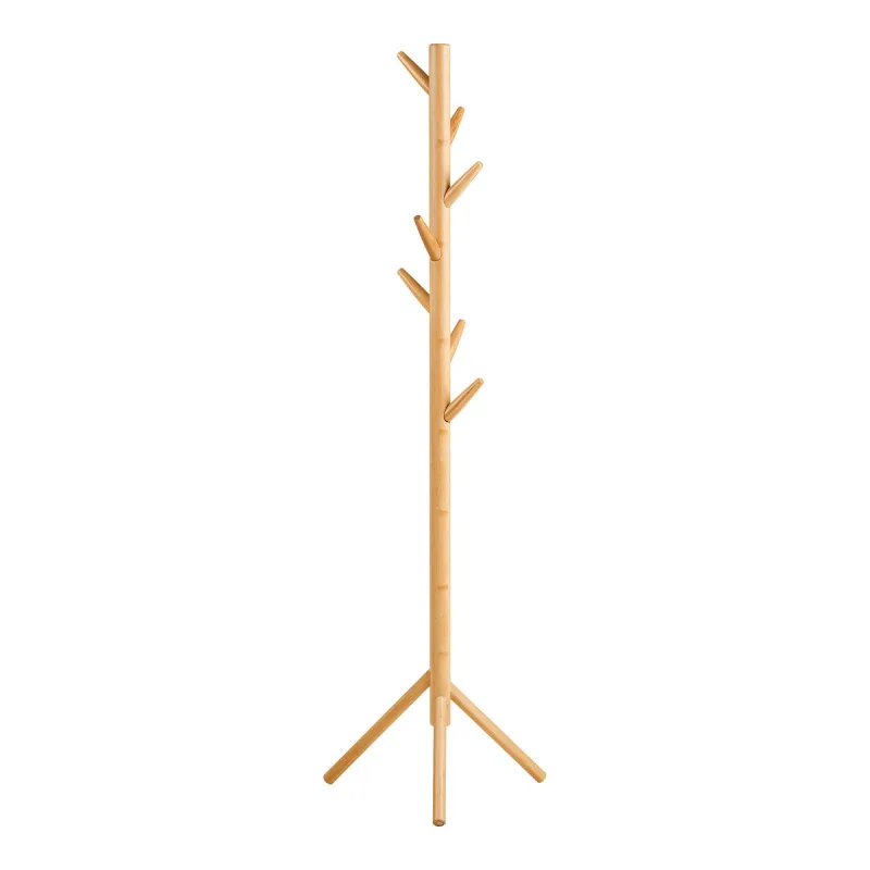 Perchero de suelo wanaka,bambú,marrón,kendra home