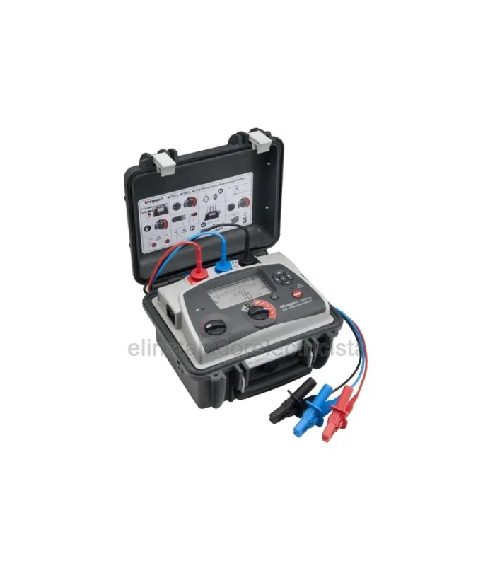 Medidor de resistencia y aislamiento 5kv mit515eu de megger