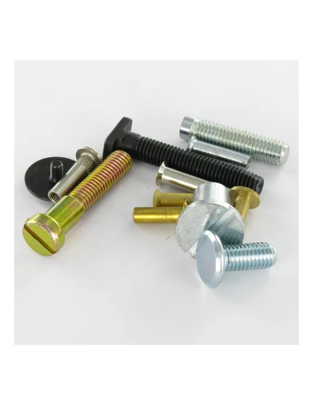 Tuerca encuadernador cabeza abombada con hueco hexagonal llave de 4 12x18 m6 inoxidable a4 freno rosca so22r