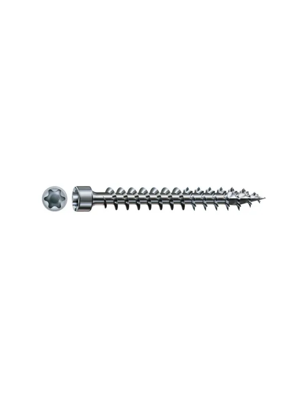 Spax tornillo madera cabeza cilíndrica tc torx t40 8x350 roscado total 4corte wirox