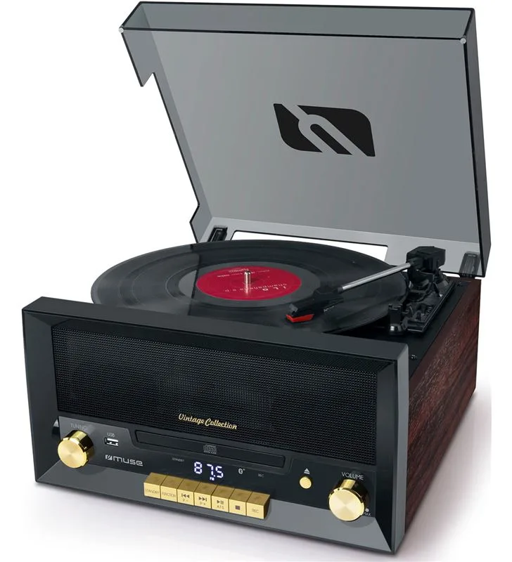 Microsistema tocadiscos estereo bt muse