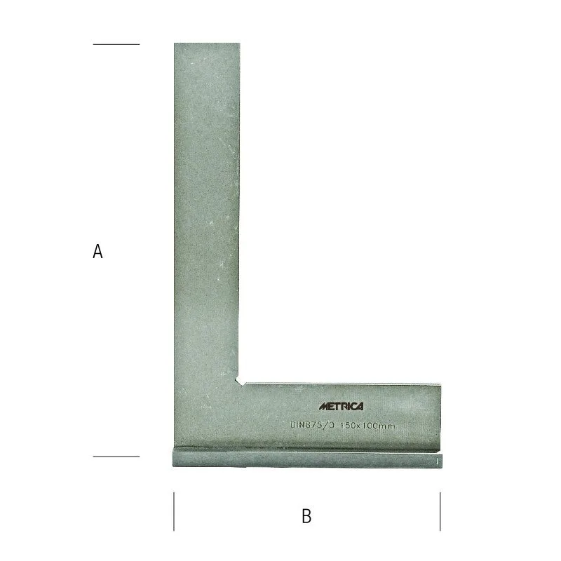 Escuadra inox de ala 150x100 din 875/0 - 27075 - metrica