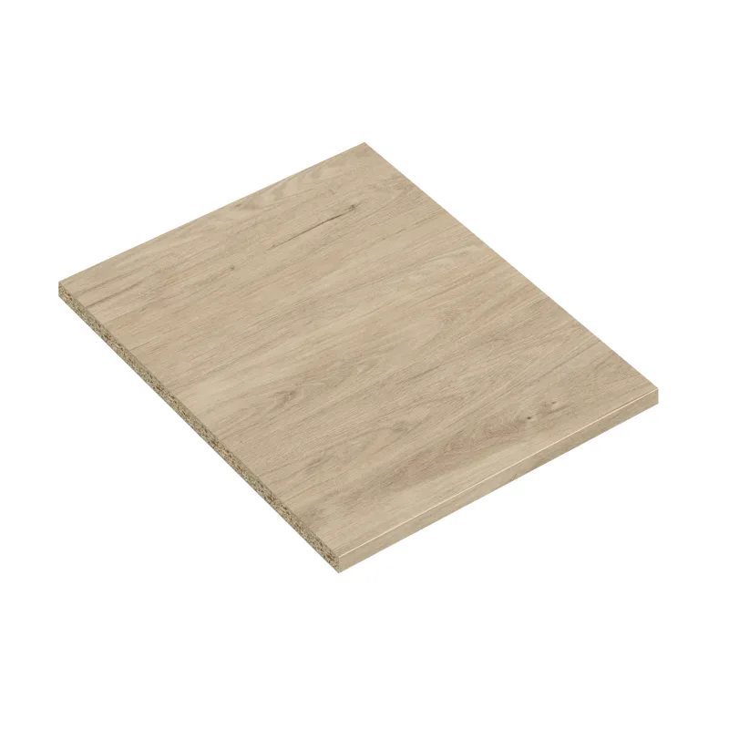 Balda para armario marrón de 16 mm de grosor y 49.5x50.6 cm