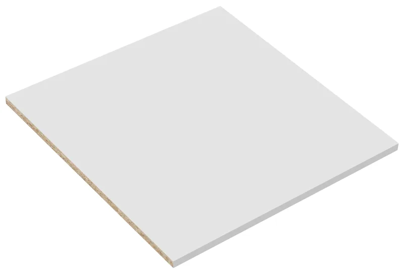 Balda para armario blanco de 16 mm de grosor y 39.5x50.6 cm