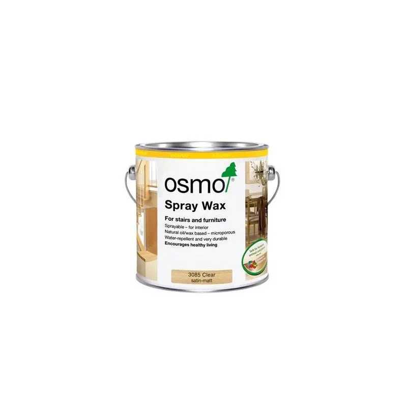 Aceite-cera spray 3050 blanco opaco mate 2.5l - osm15101021 - osmo