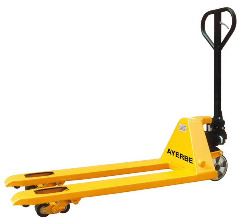 Transpaleta ayerbe 3000-th con ruedas poliuretano
