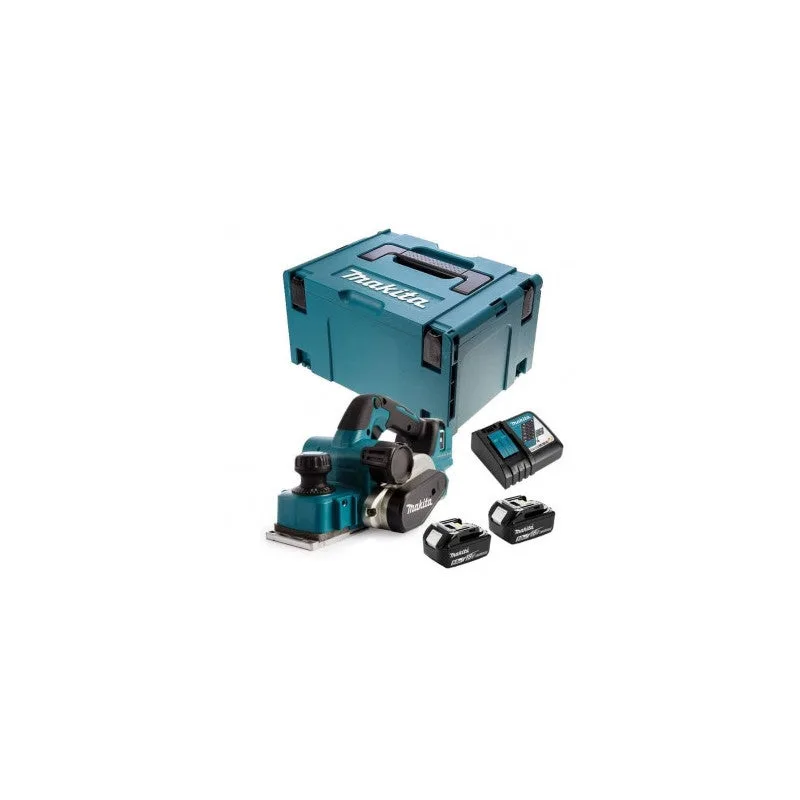 Cepilladora 18v li-ion 5 ah 82 mm makita - dkp181rtj