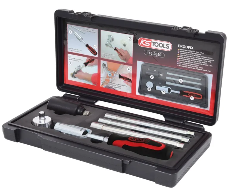 Ks tools coffret spécial sanitaire, 6 pcs