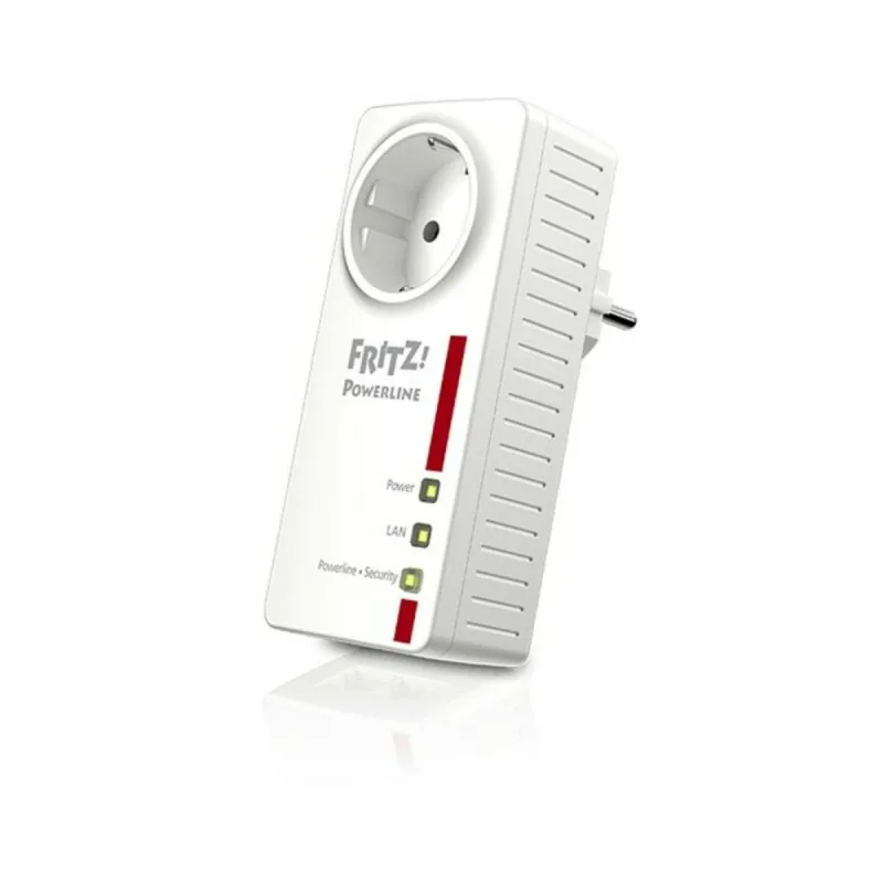 Adaptador plc fritz! 1220e lan 1200 mbps blanco