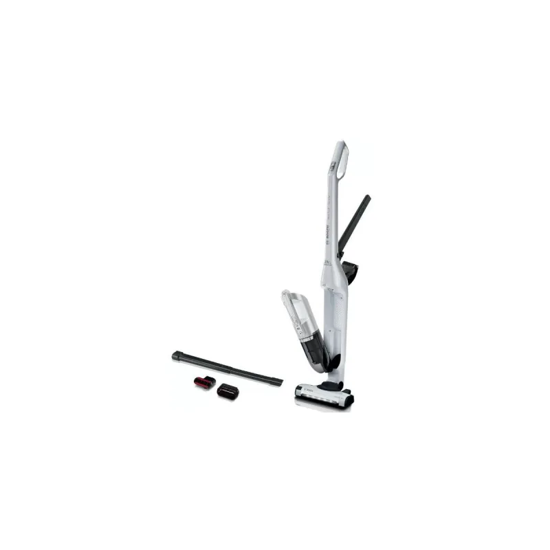 Escoba eléctrica recargable 2 en 1 bosch bch3p2301, 21,6 voltios, color plateado