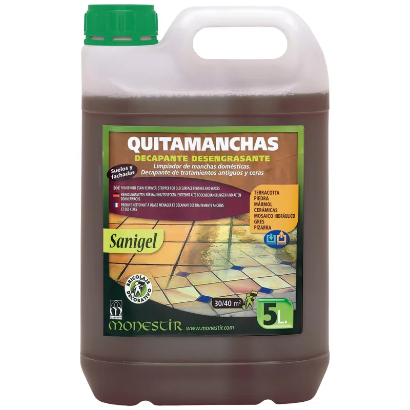 Sanigel quitamanchas decapante monestir 5l