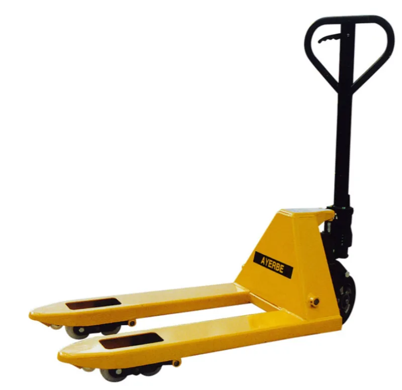 Transpaleta ayerbe 2000-pc con ruedas poliuretano