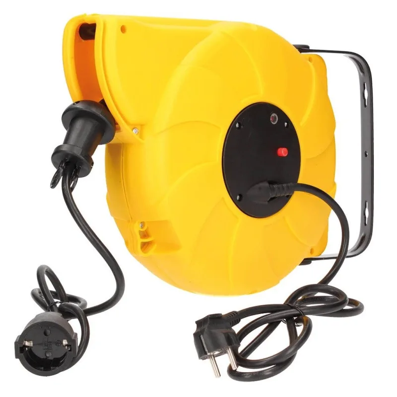 Enrollacables alargador auto enrollable (3x1.5mm) 11m