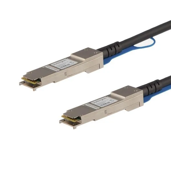 Cable red sfp+ startech qsfph40gcu1m 1 m negro 0065030874861 s55058348 startech