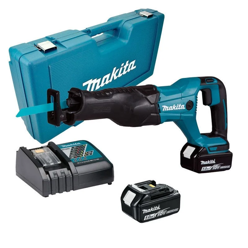 Makita djr186rte - sierra de sable 18v 5.0ah