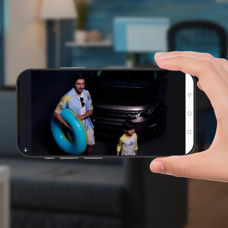 Cámara ip exterior foco 2k nivian