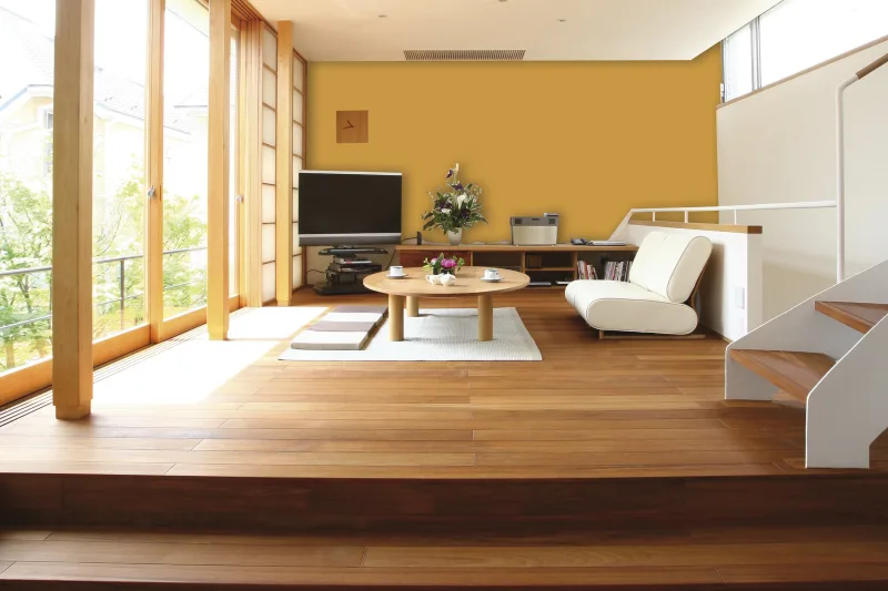 Pintura decorativa osaka satinado ocre sahara 2,5l