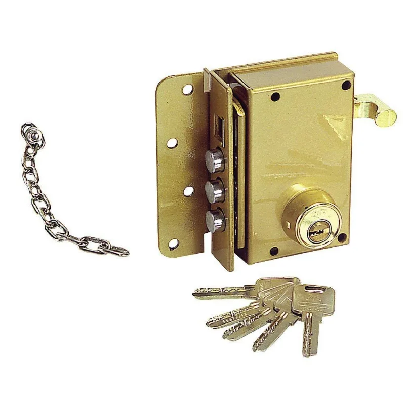 Ucem cerradura 4500s izda sobreponer picaporte 3 bulones puntos