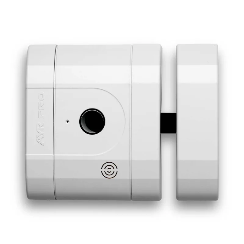Cerradura electrónica invisible ayr int lock pro blanco con alarma 100db
