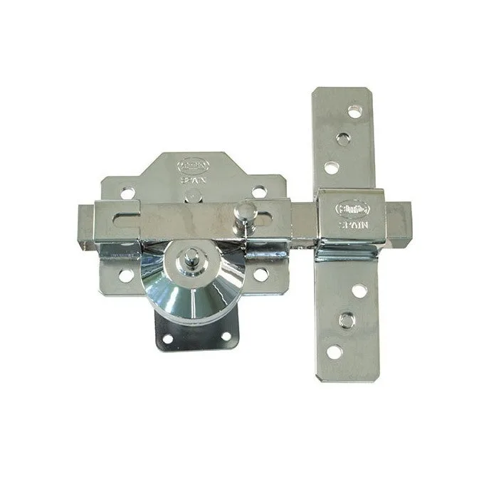 Amig juego cerrojo llave/boton+bombillo 40+30 antibumping cromo