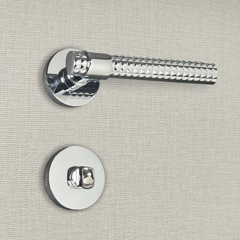 Manilla de diseño con mecanismo de bloqueo, acabado cromado brillante grazia - katchmee